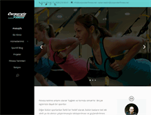Tablet Screenshot of corporate-fitness.net